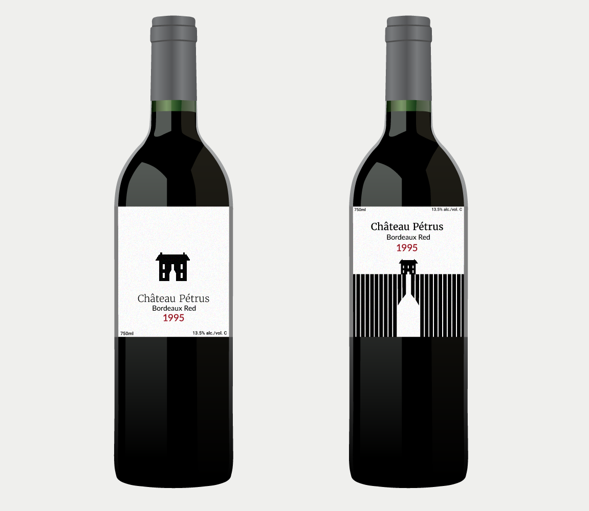 Wine bottle mockups